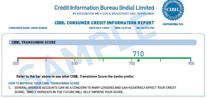 Bad CIBIL score, bad CIBIL score loans